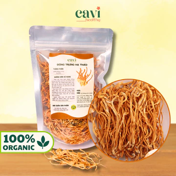 Đông Trùng Hạ Thảo 100gr Sấy Khô Cao Cấp Bồi Bổ Cơ Thể, Nấm Đông Trùng