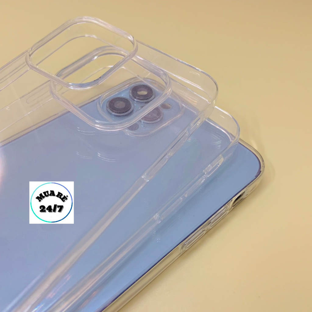 Ốp lưng silicon trong cho vỏ độ X/XS lên 13Pro/14Pro và XSMax lên 13Promax/14Promax