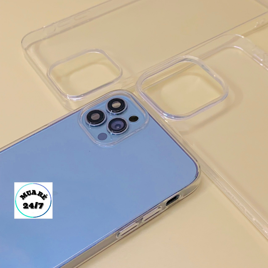 Ốp lưng silicon trong cho vỏ độ X/XS lên 13Pro/14Pro và XSMax lên 13Promax/14Promax