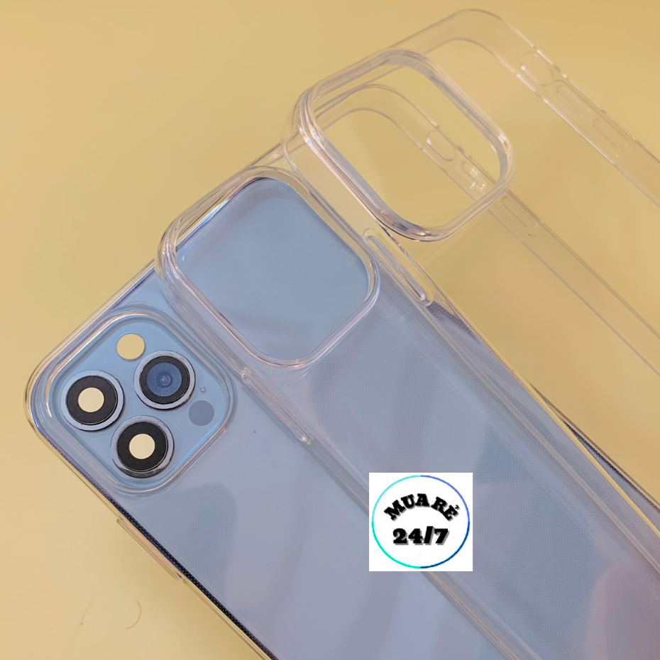 Ốp lưng silicon trong cho vỏ độ X/XS lên 13Pro/14Pro và XSMax lên 13Promax/14Promax