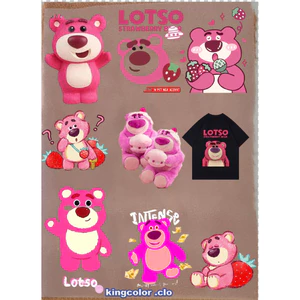 HÌNH ỦI QUẦN ÁO-Sticker-HÌNH IN -ICON GẤU LOTSO -ỦI ÁO ĐẸP.CHẤT LƯỢNG .MẦU SẮC ẤN TƯỢNG-ỦI TẠI NHÀ BẰNG BÀN ỦI