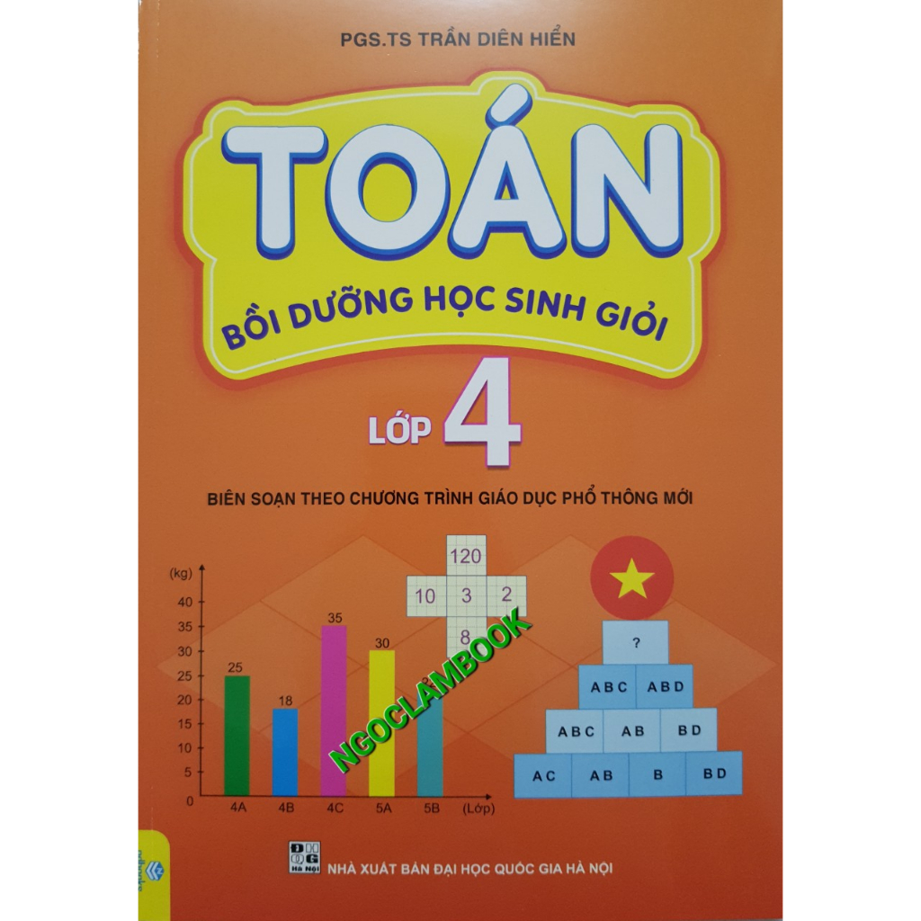 Ảnh Sách - Toán bồi dưỡng học sinh giỏi lớp 4 2