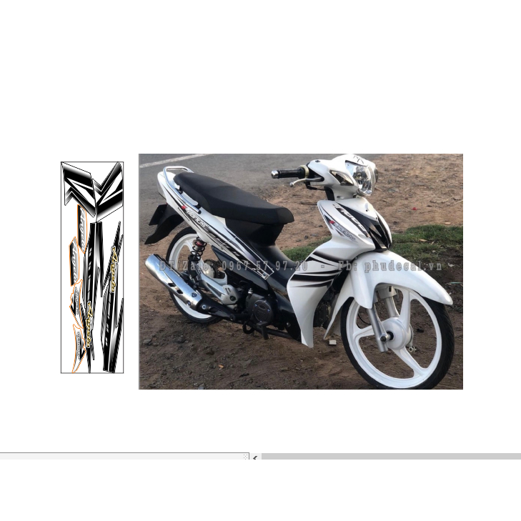 tem rời sym aleganl cao cấp đa dạng màu sắc