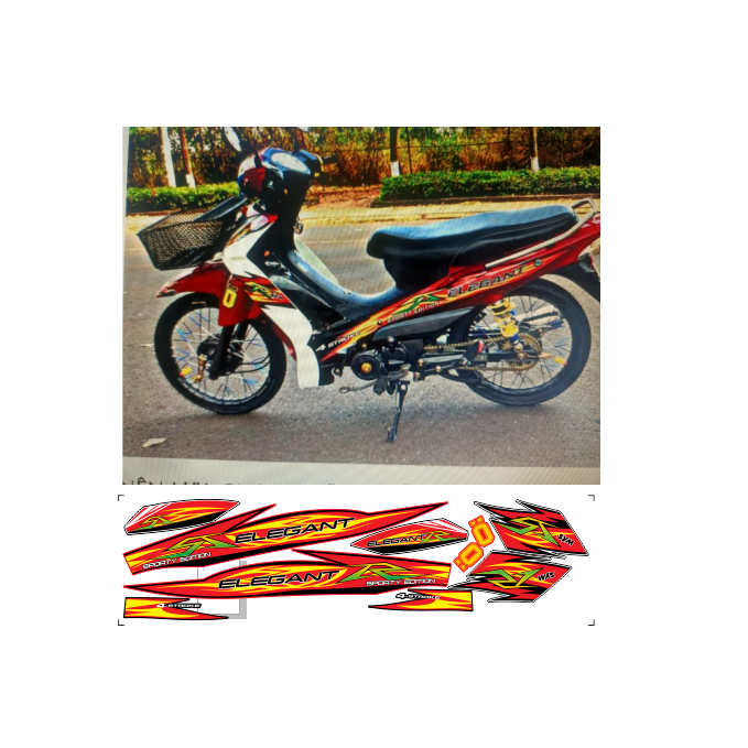 tem rời sym eleganl cao cấp đa dạng màu sắc