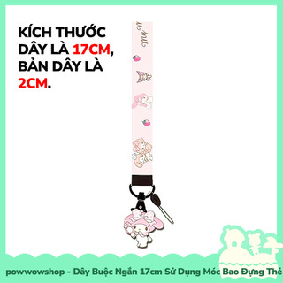 [Sẵn VN - Hỏa Tốc] Dây Buộc Ngắn 17cm Sử Dụng Để Móc Vào Bao Thẻ hoặc Buộc Vào Điện Thoại Phong Cách Anime Manga