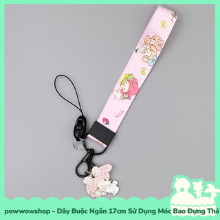 [Sẵn VN - Hỏa Tốc] Dây Buộc Ngắn 17cm Sử Dụng Để Móc Vào Bao Thẻ hoặc Buộc Vào Điện Thoại Phong Cách Anime Manga