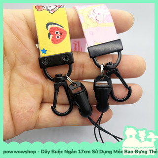[Sẵn VN - Hỏa Tốc] Dây Buộc Ngắn 17cm Sử Dụng Để Móc Vào Bao Thẻ hoặc Buộc Vào Điện Thoại Phong Cách Anime Manga