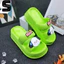 Dép nữ bánh mì 2 quai ngang hình CÚN NICE đế độn 7cm dễ thương D7778