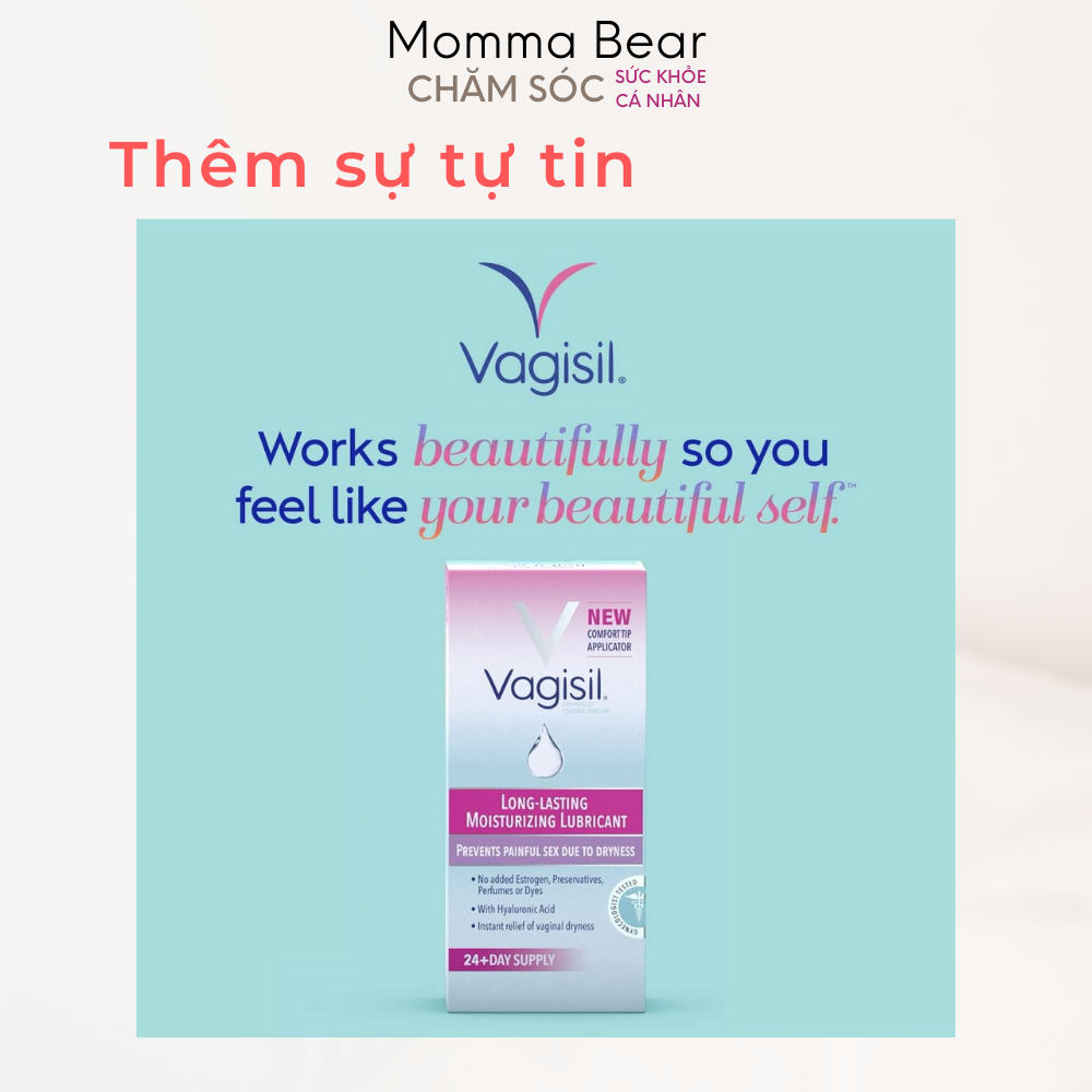 Gel ph khoa Vagisil, dng m trong m o, bi trn, h tr quan h ph  n, hng M - Momma Bear | Shopee Vit Nam