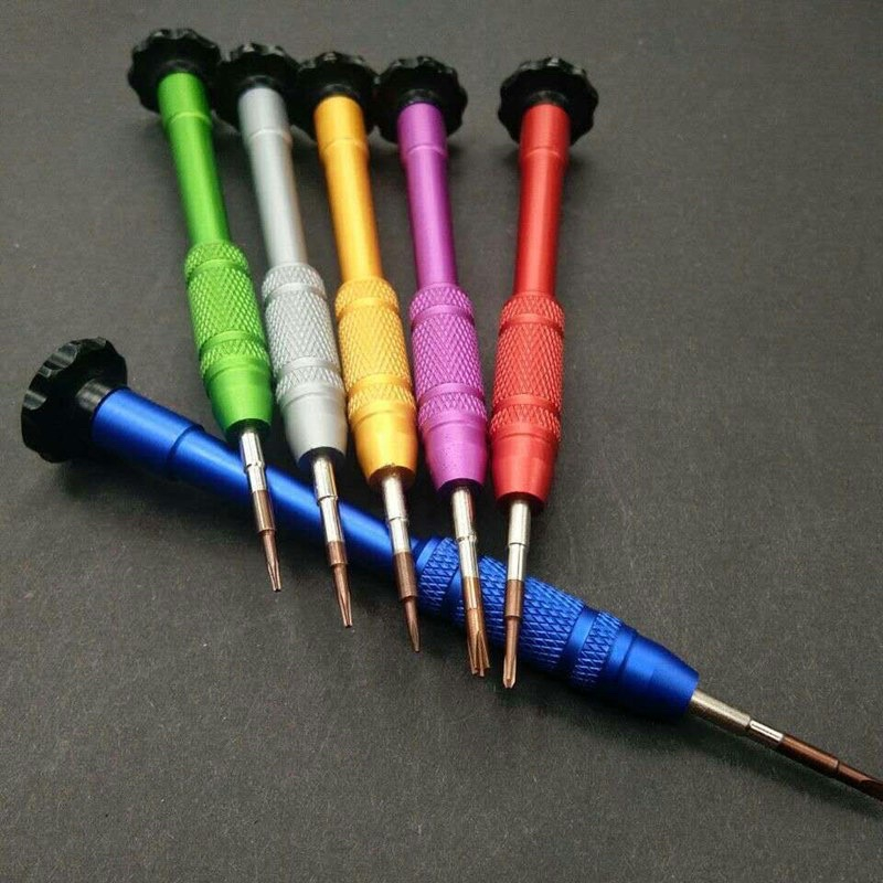 Tô Vít Sửa Chữa Điện Thoại Nhỏ Gọn Dễ Thao Tác, Tô Vít Chuyên Dụng IP 2/3/4 Cạnh, Đầu Vít Chuẩn, Không Trượt Ốc, Bền