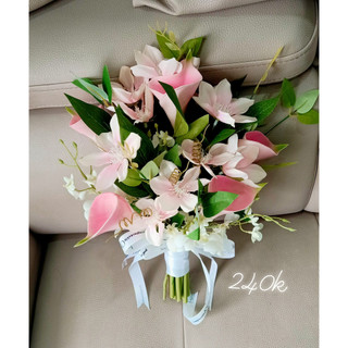 Hoa cầm tay cô dâu mix siêu đẹp(mới)