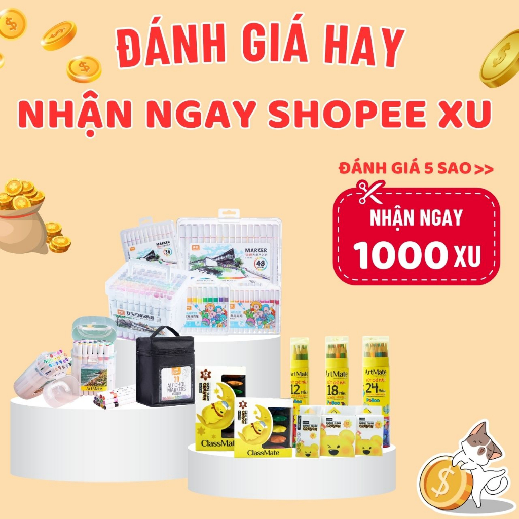 Bút Chì Màu Dạng Cốc Kèm Đầu Gọt Chì 12/18/24 Màu Thân Gỗ Tự Nhiên An Toàn Màu Chì Cho Bé Tô màu, Vẽ Tranh, Phác Thảo