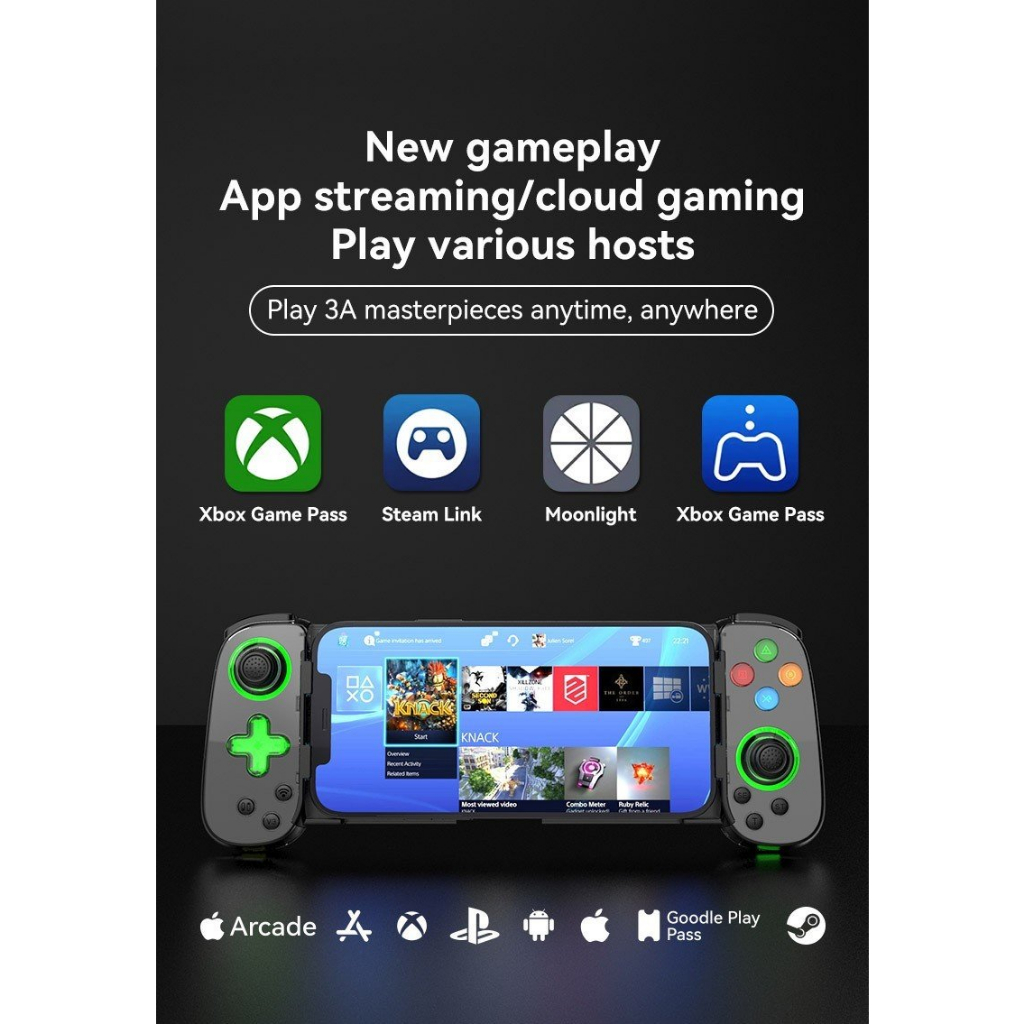 Tay cầm chơi game bluetooth BSP-D7 dành cho Android IOS Switch PC chơi ...