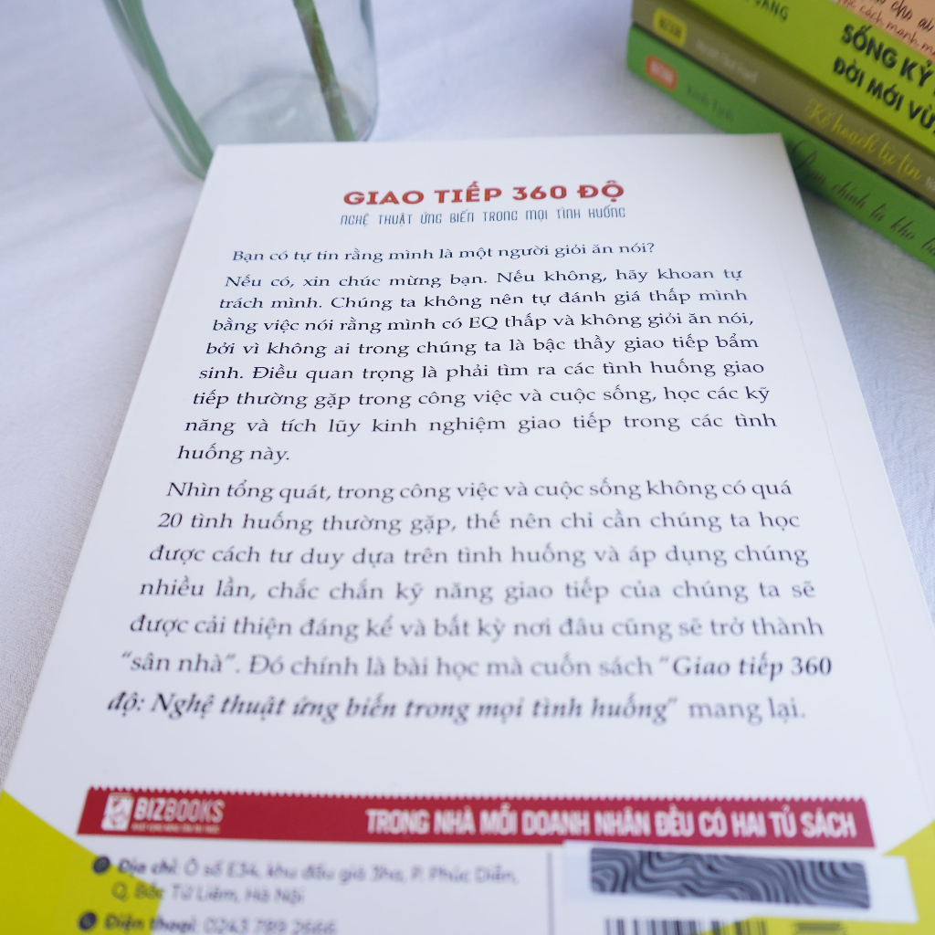 Giao Tiếp 360 Độ: Nghệ Thuật Ứng Biến Trong Mọi Tình Huống - Sách Phát Triển Bản Thân Bizbooks