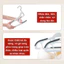 Combo 10 cái Móc treo quần áo chống trượt xoay 360 độ
