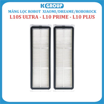 Phụ kiện robot hút bụi lau nhà Xiaomi Dreame L10S Ultra, L10 Prime, L10 Plus , Màng lọc hepa, Tấm lọc, Lọc bụi