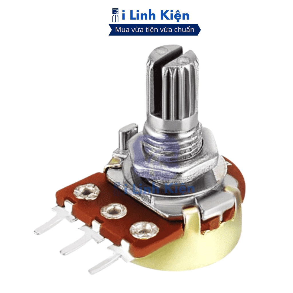 Chiết áp đơn 10K (combo 5) WH148-B10K ( Không kèm ốc) 15mm chất lượng cao ilinhkien