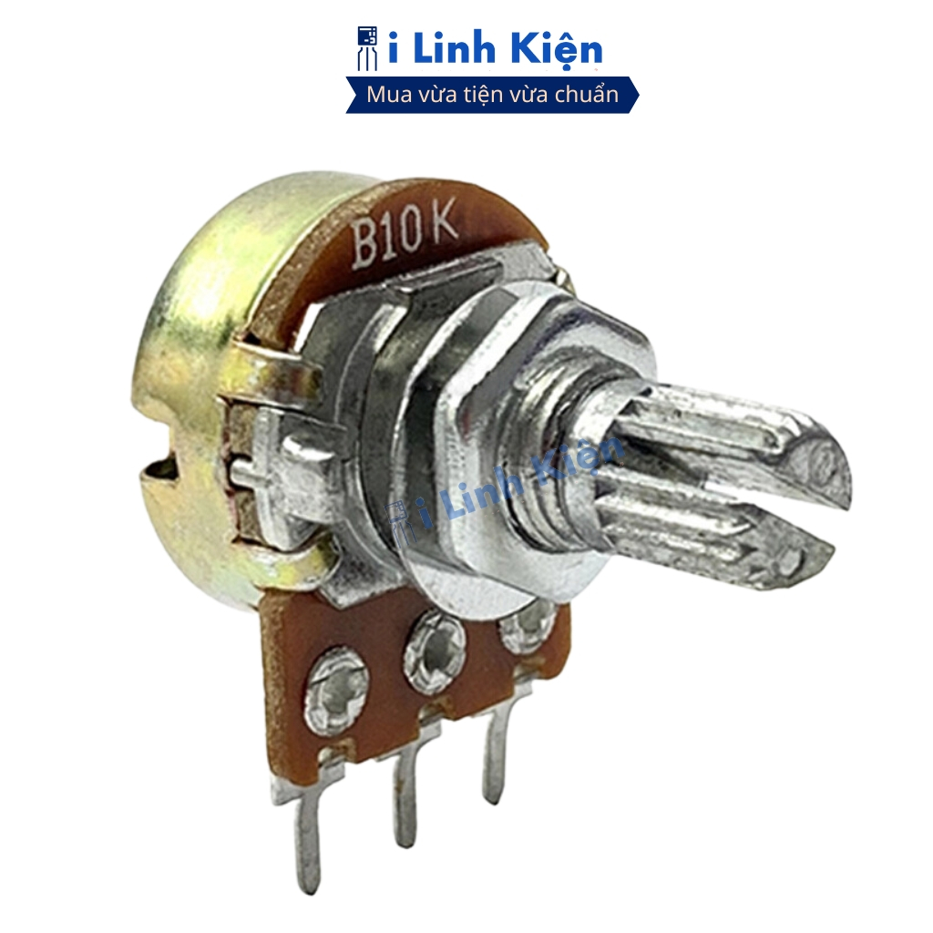Chiết áp đơn 10K (combo 5) WH148-B10K ( Không kèm ốc) 15mm chất lượng cao ilinhkien