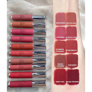 [3CE] Son Kem Bùn Lì 3CE Hazy Lip Clay