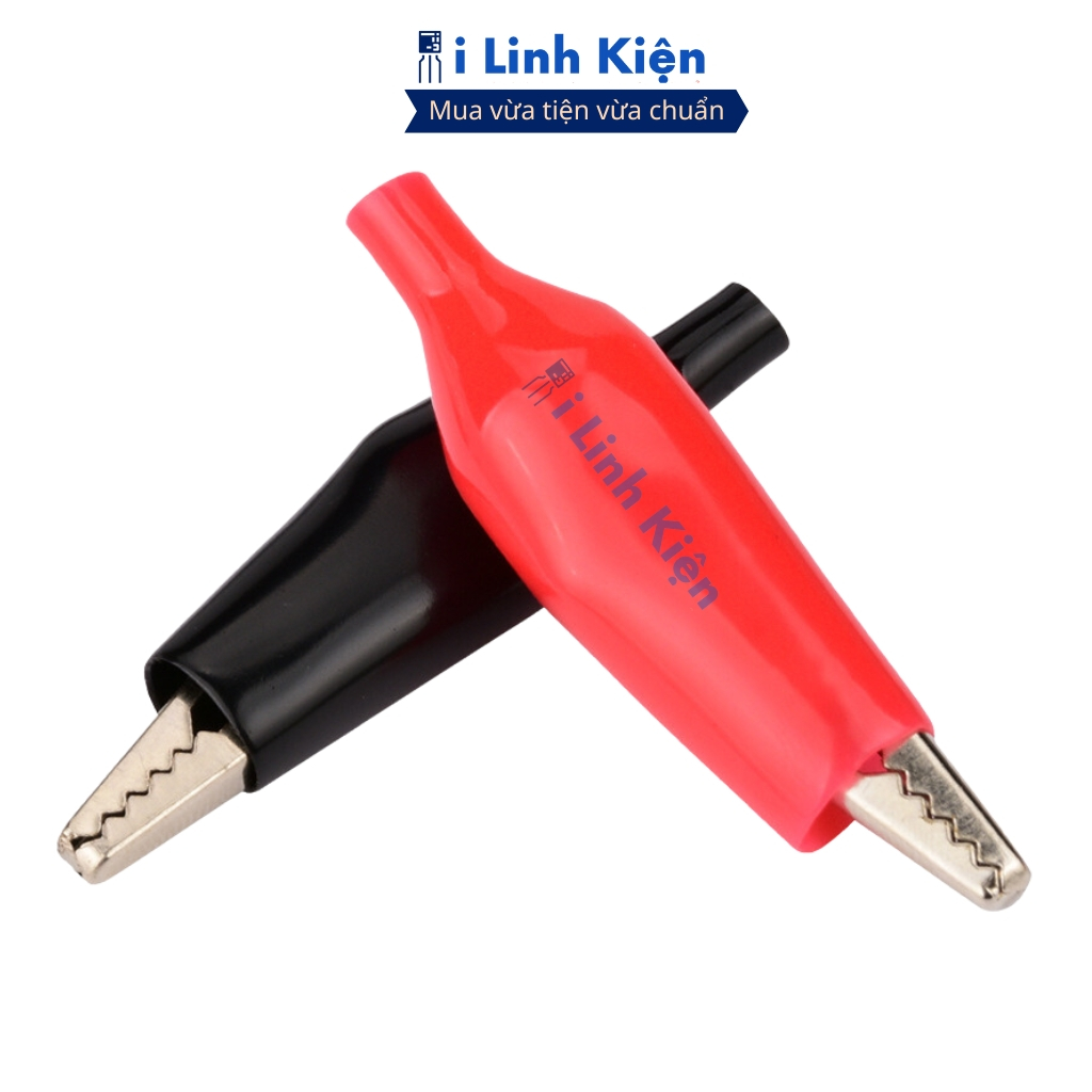 Dây kẹp cá sấu nhỏ 26mm loại tốt dài 50cm đảm bảo chất lượng ilinhkien.