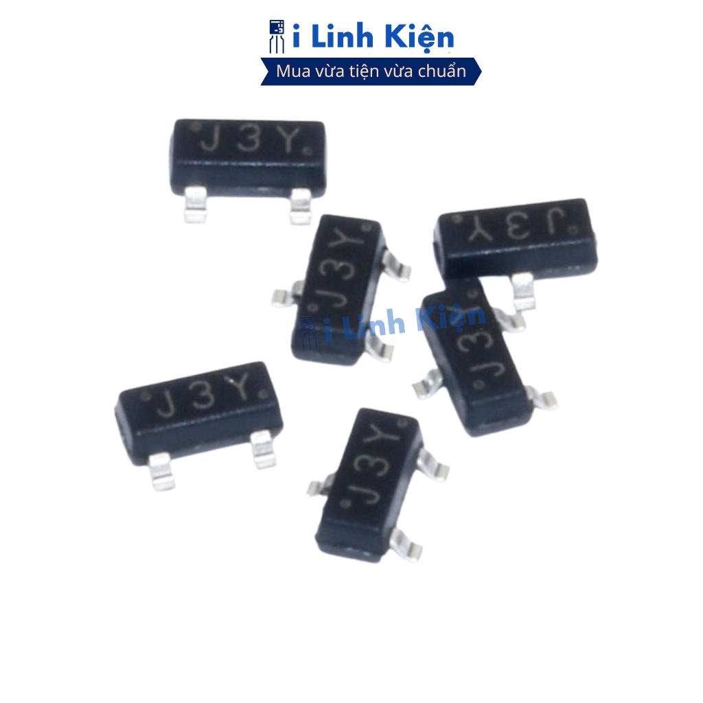 Transistor S8050 SMD J3Y 0.5A 40V chân dán combo 20 con chất lượng cao ilinhkien.