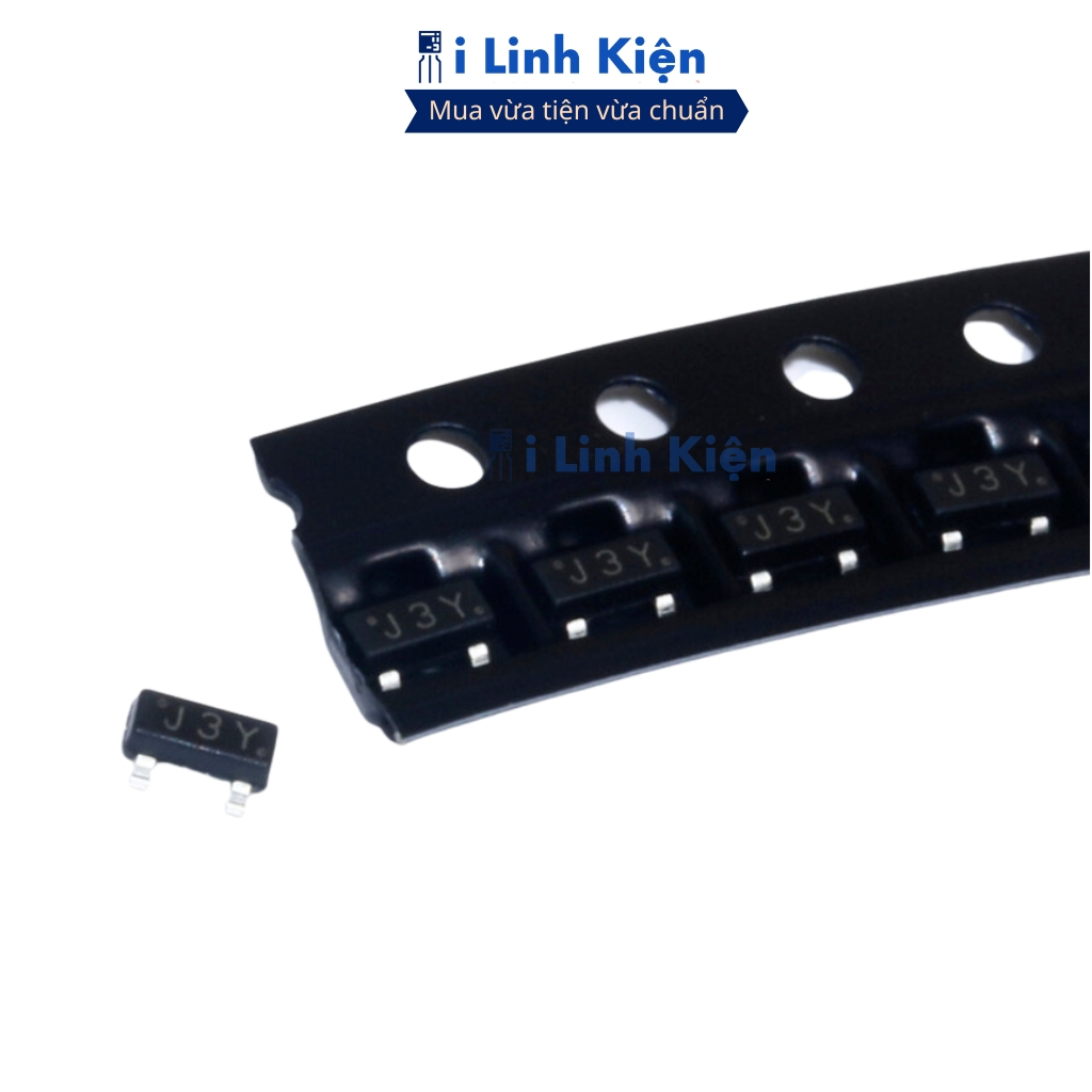 Transistor S8050 SMD J3Y 0.5A 40V chân dán combo 20 con chất lượng cao ilinhkien.