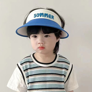 Mũ Che Nắng Cho Bé Vành Rộng Thêu Chữ SUMMER – Thoáng Mát, Dễ Thương, Gấp Gọn Mang Du Lịch Hè