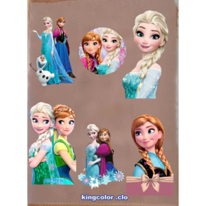 HÌNH ỦI QUẦN ÁO-ICON ELSA CÔNG CHUA BÁN CHẠY, SIÊU HOT --IN ÁO ĐẸP.CHẤT LƯỢNG .MẦU SẮC ẤN TƯỢNG- ỦI BẰNG BÀN ỦI