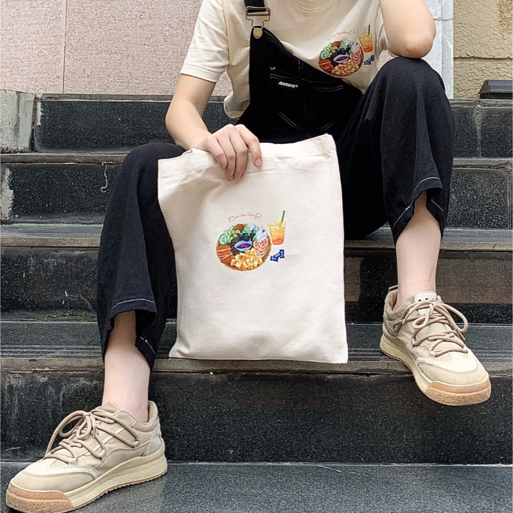 Áo thun Oversize cotton unisex nam nữ Goodore Bún đậu thoáng mát năng động thiết kế độc đáo
