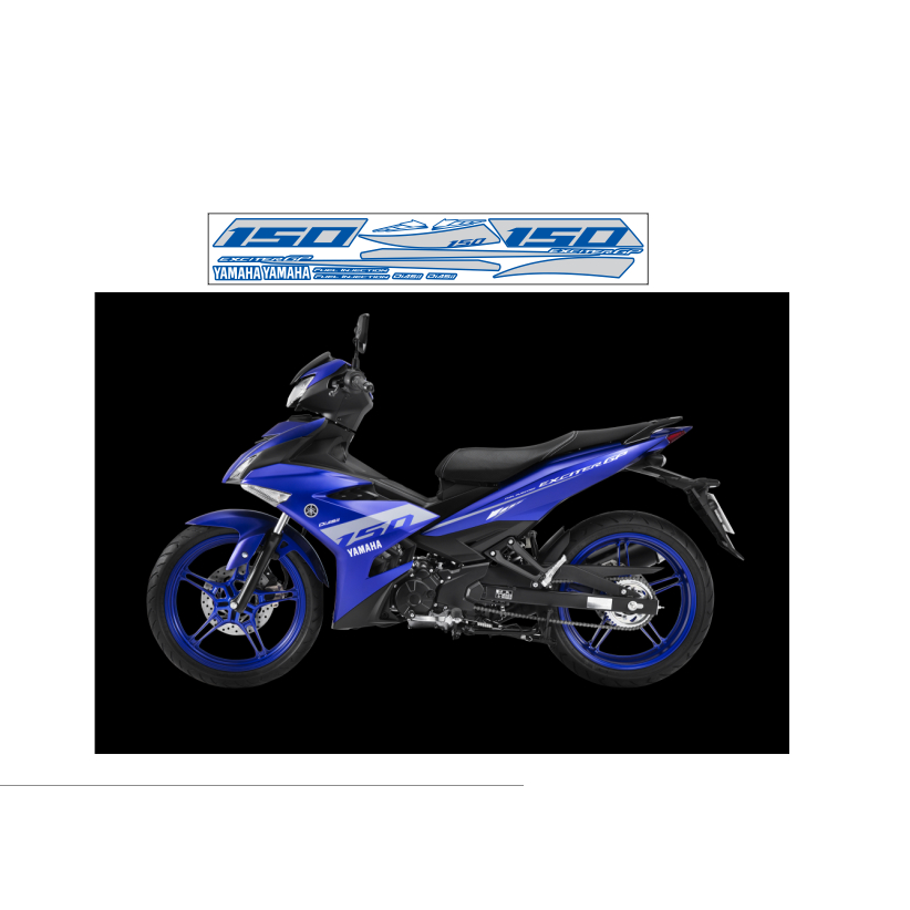 TEM RỜI EXCITER 150 CAO CẤP ĐA DẠNG MÀU SẮC