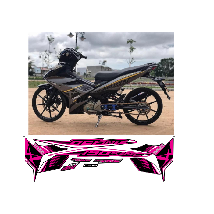 TEM RỜI EXCITER 150 CAO CẤP ĐA DẠNG MÀU SẮC