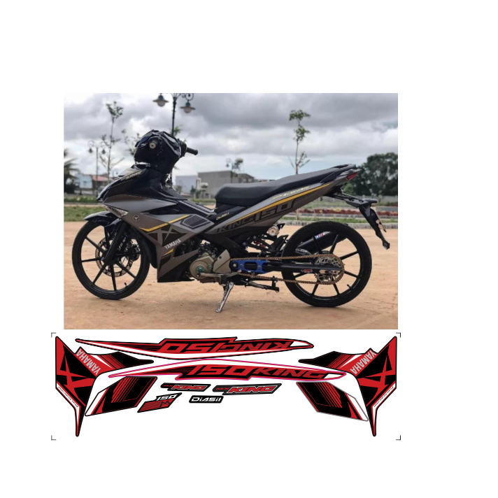 TEM RỜI EXCITER 150 CAO CẤP ĐA DẠNG MÀU SẮC