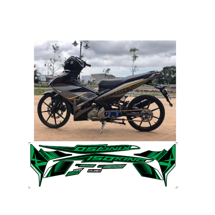 TEM RỜI EXCITER 150 CAO CẤP ĐA DẠNG MÀU SẮC