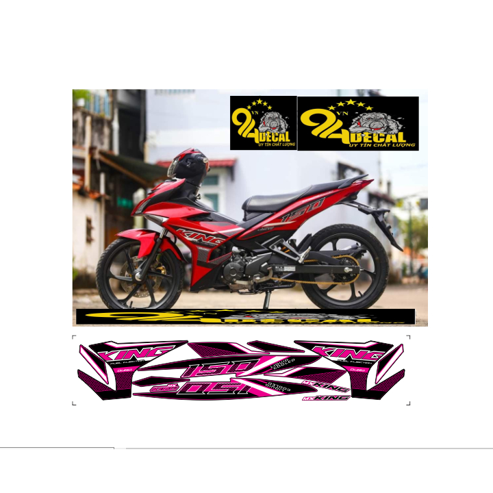 TEM RỜI EXCITER 150 CAO CẤP ĐA DẠNG MÀU SẮC