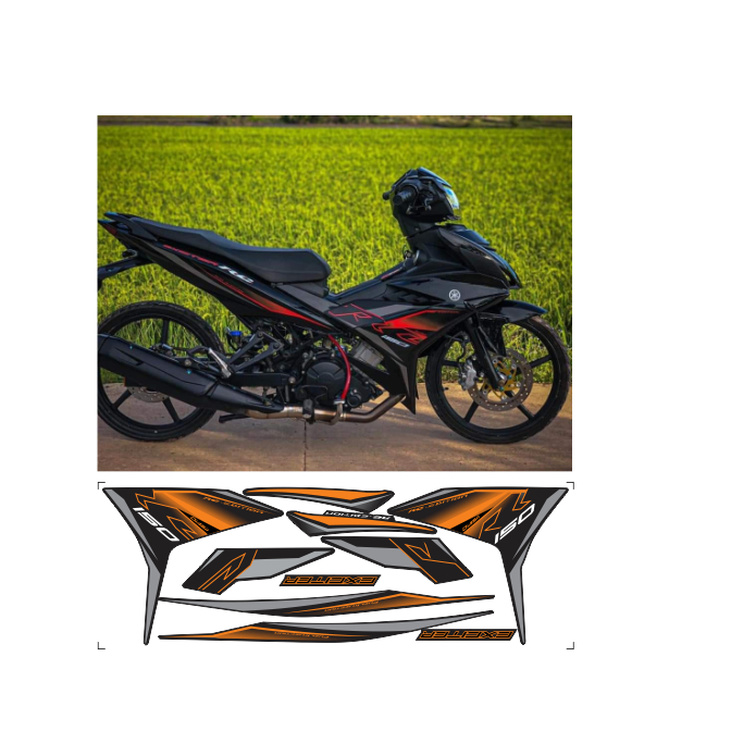 TEM RỜI EXCITER 150 CAO CẤP ĐA DẠNG MÀU SẤC