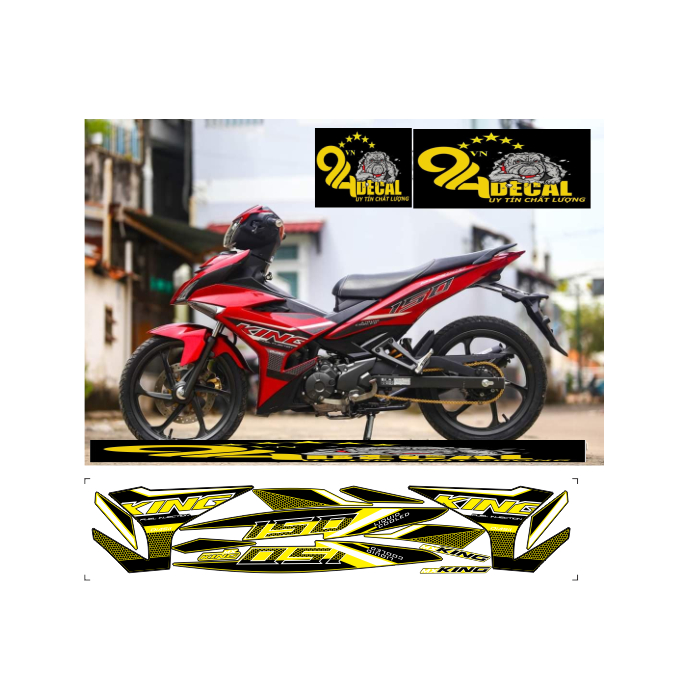TEM RỜI EXCITER 150 CAO CẤP ĐA DẠNG MÀU SẮC