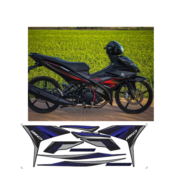 TEM RỜI EXCITER 150 CAO CẤP ĐA DẠNG MÀU SẤC