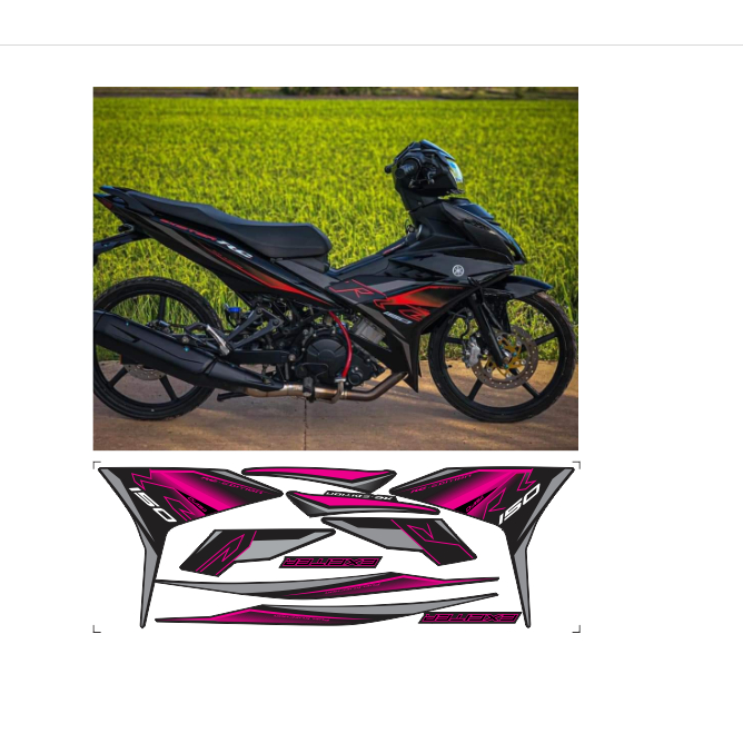 TEM RỜI EXCITER 150 CAO CẤP ĐA DẠNG MÀU SẤC