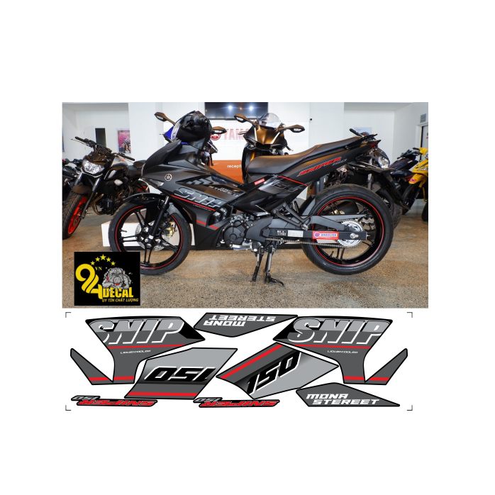 TEM RỜI EXCITER 150 CAO CẤP ĐA DẠNG MÀU SẮC