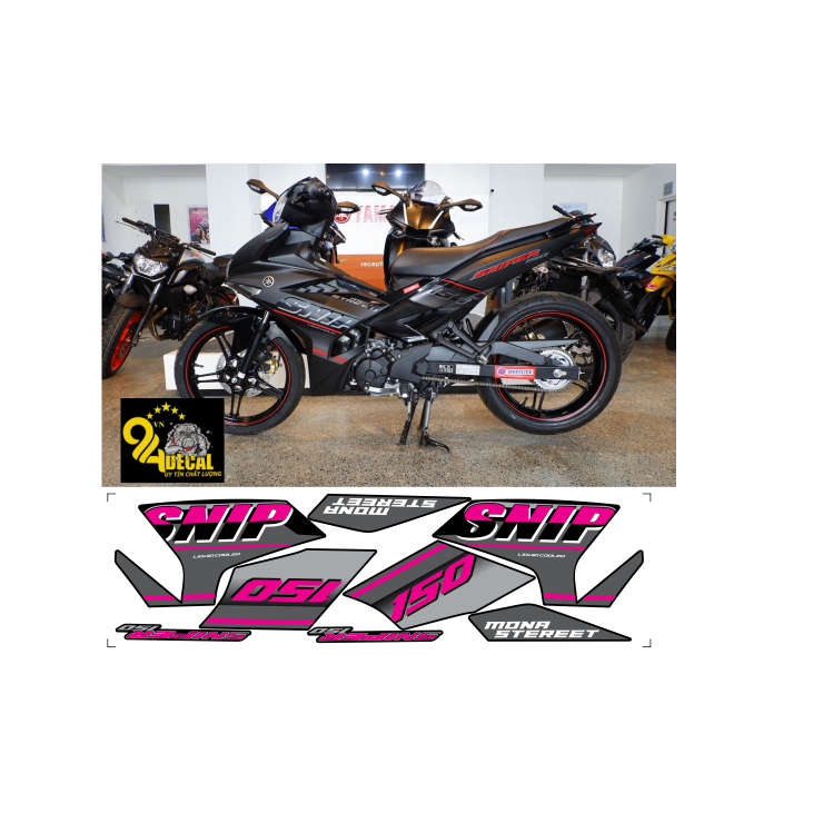 TEM RỜI EXCITER 150 CAO CẤP ĐA DẠNG MÀU SẮC