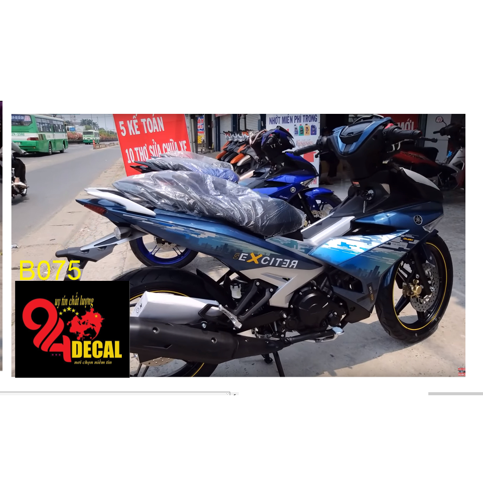 tem rời exciter 150 nhà phố cao cấp