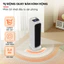 Máy sưởi gốm nhập khẩu không khô da FUJIHOME, quạt sưởi ấm Ceramic tiết kiệm điện không đốt oxy tự ngắt an toàn