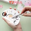 Bảng, Khay pha màu trang điểm - Bảng trộn kem nền, phấn mắt, son môi - Thép Không Gỉ