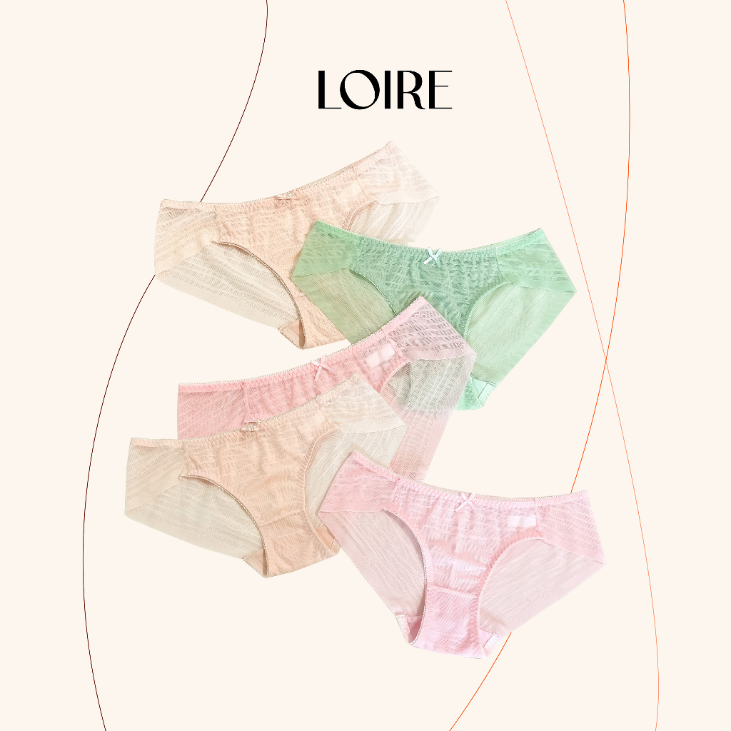 Combo 5 Quần Lót Ren Loirechic QLBK51