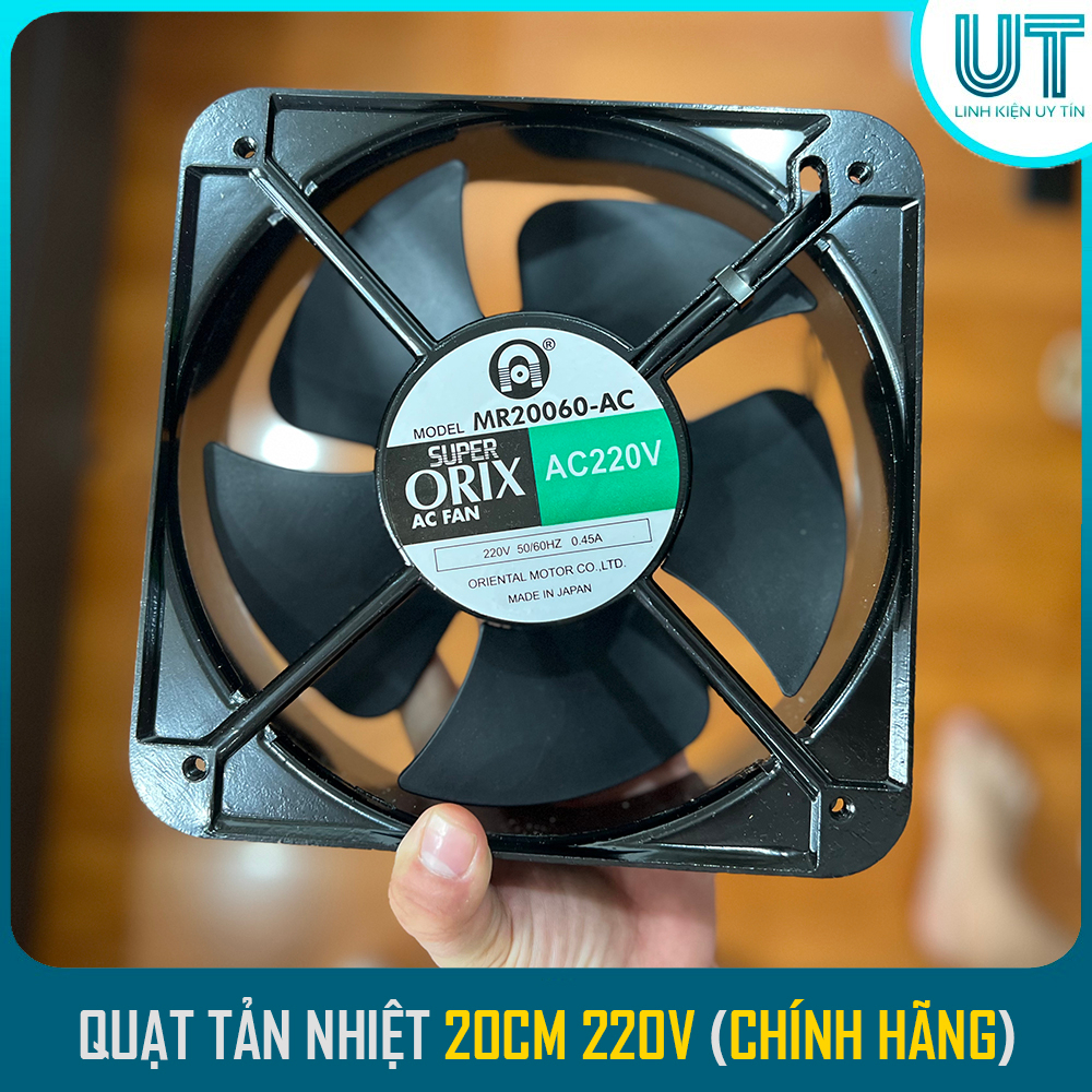 Quạt tản nhiệt Super ORIX 2MR20060 - điện áp 220V - Kích thước ...