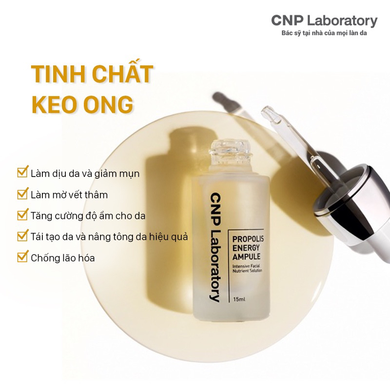 Tinh Chất Keo Ong Tái Tạo Phục Hồi Da CNP Laboratory Propolis Energy