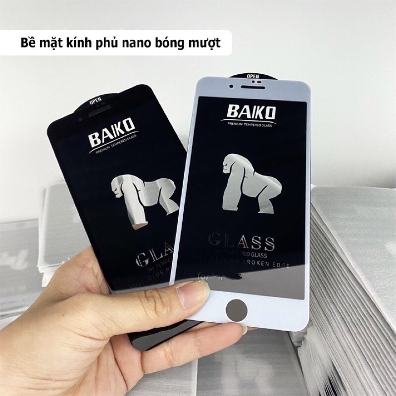 Kính Cường Lực KingKong BaiKo Full Màn Hình Độ Bền Cao Chống Va Đập Bảo Vệ Màn Hình