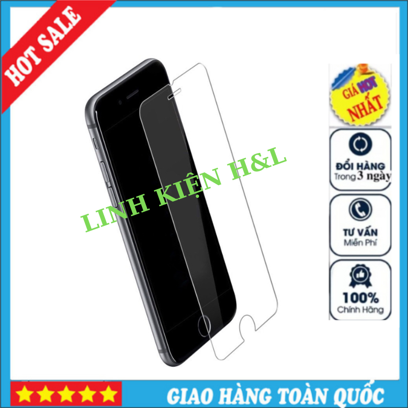 Kính Cường Lực lP 2.5D Trong Cho Ip6/6p/6s/6sp/7/7p/8/8p/x/xr/11/12/13/14promax,tặng giấy lau