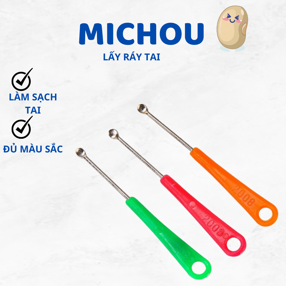 Que lấy ráy tai Inox - Dụng cụ ngoáy tai inox 10cm tiện lợi | Shopee ...