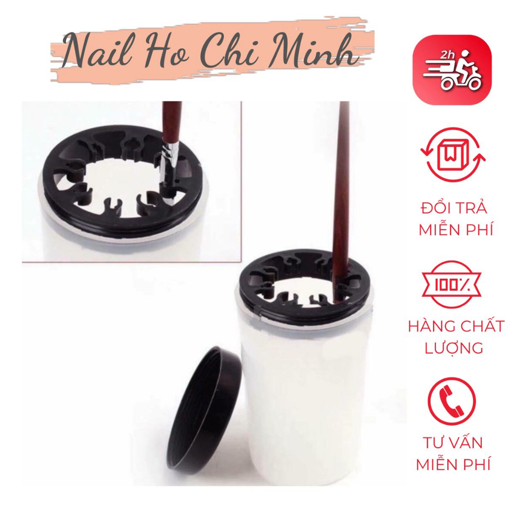 [HCM]Bình Rửa Cọ Vẽ Móng, Cốc Rửa Cọ Nail